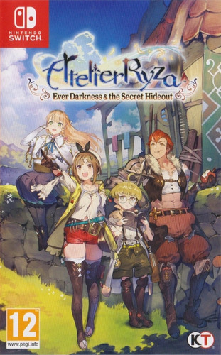 Atelier Ryza Ever Darkness & Secret Hideout Switch Vdgmrs