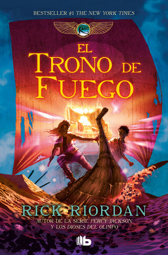 Libro El Trono De Fuego De Riordan Rick Editorial B De Bolsillo