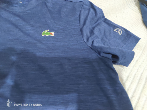 Remera Lacoste Sport Novak Djokovic Entrenamiento (Usado)