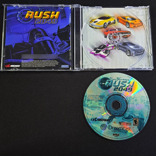 San Francisco Rush 2049 Americano Sega Dreamcast. Cd Vazado. (Usado)