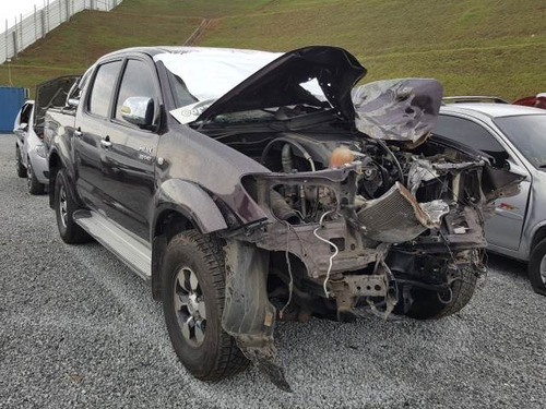 Sucata Toyota Hilux Cd Srv 3.0 D-4d Turbo Diesel 2007