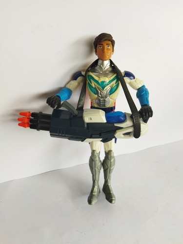 Max Steel Traje N-tek Mini Gun Equipo Disparo 2012  