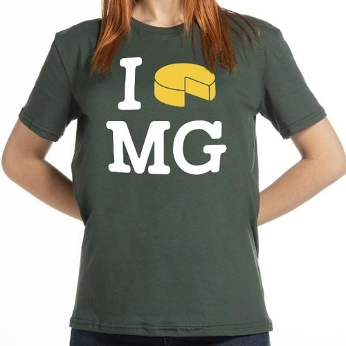 Camiseta I Love Mg Tradicional