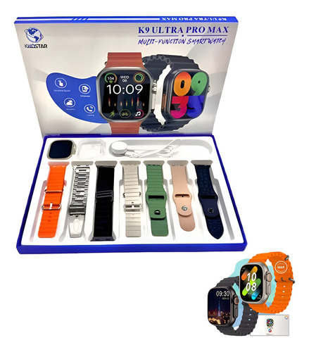 Smartwatch W69 Ultra Plus Chamadas + Saúde + Esporte