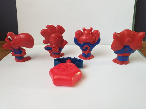 Colección Completa Spiderman- Kellogs + Lanzachorros (Usado)