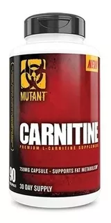 Carnitina Mutant Carnitine 90 Caps L-carnitina 750mg