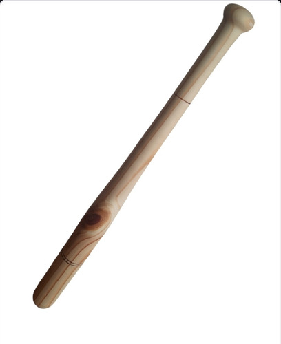 Bate De Baseball De 80cm En Madera Maciza