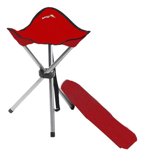 Banquito Plegable De 3 Patas Broksol Camping Pesca Caza