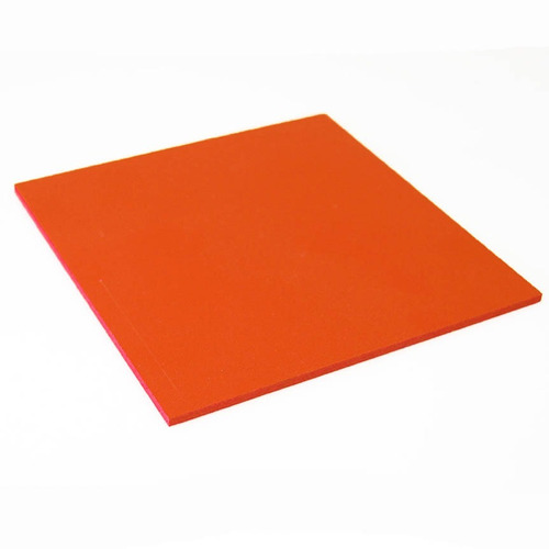 Manta Termica De Silicone 20x10cm Com 10mm De Espessura