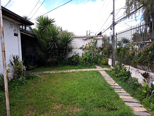 Excelente Terreno Con Casa Para Remodelar En Comuna El Bosqu