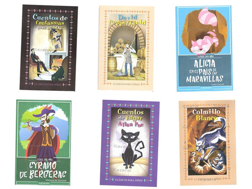 3 Libros Clásicos Infantiles Para Niños A Escoger