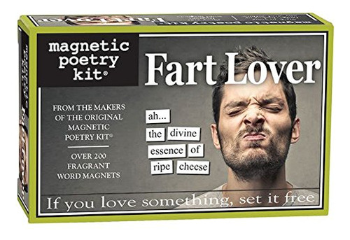 Kit Magnético De Poesía Fart Lover, Palabras Para Nevera, Wr