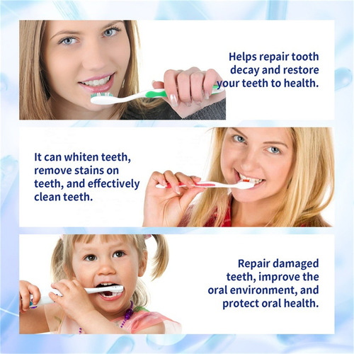 Repara La Caries, Blanquea Los Dientes, Combate La Caries, L