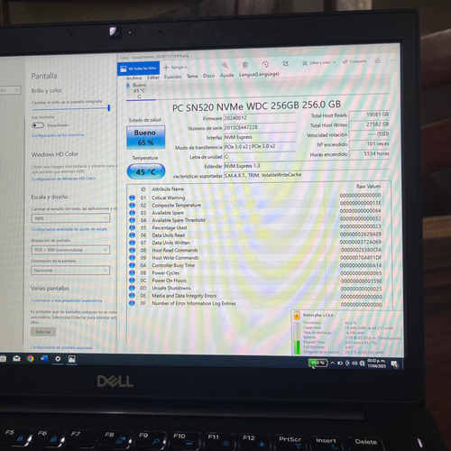 Dell Latitude 7490 Intel Core I7 8va 256 Ssd 16 Ram Negro (Usado)