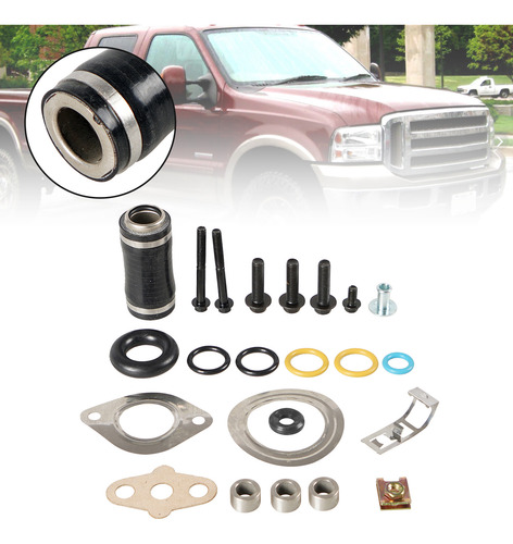 Juego De Juntas De Colector De Admisión Egr Cooler Para Ford
