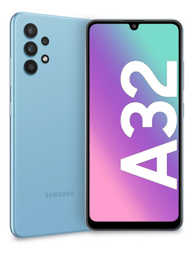 Imagen 5 de 5 de Samsung Galaxy A32 Dual SIM 128 GB awesome blue 4 GB RAM