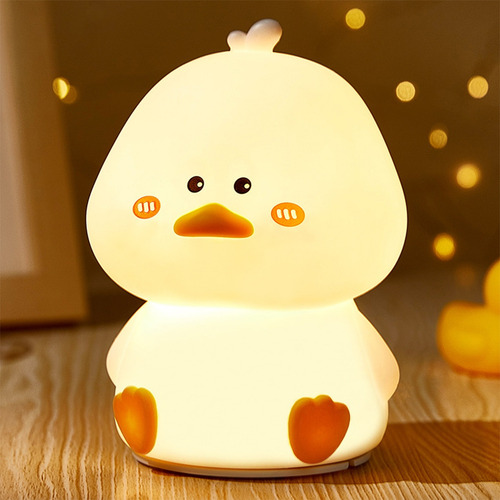 Luz Nocturna De Pato, Lámpara De Silicona Para Pato, Bonita
