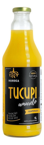Tucupi Amarelo 1 L. 100% Natural. Sem Glúten E Vegano.