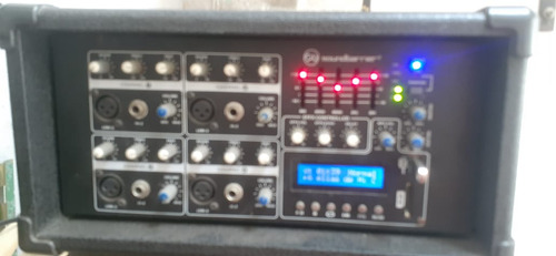 Amplificador Marca Sound Barrier Sonido Profesional 
