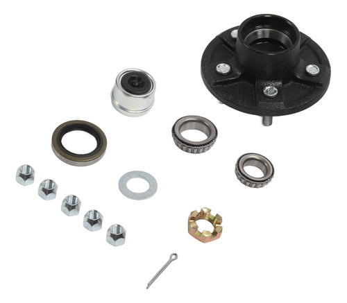 Kit De Buje Remolque Para Eje De 3500 Lb 5 Pernos En 4.5 In