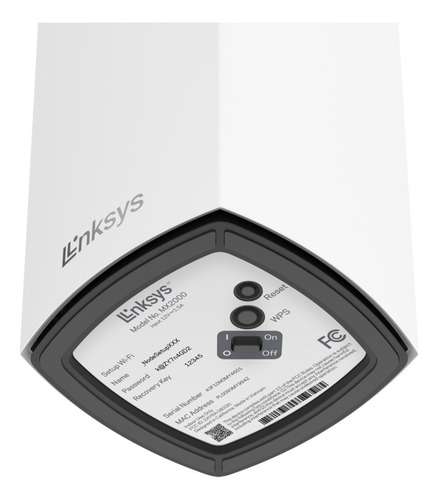 Linksys Router Atlas Mesh Mx2001 Wifi 6 Dual Band Ax3000 1pk