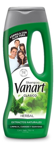  Vanart Clásico Shampoo Hierbas 750 Ml