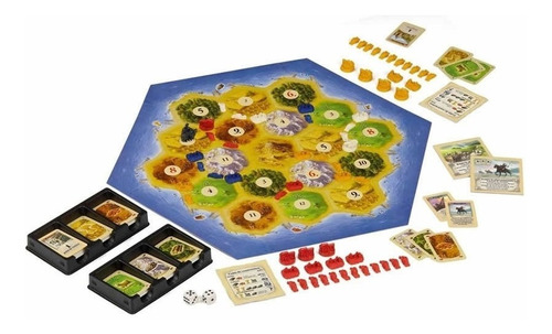 Juego De Mesa Estrategia Devir Catan 3-4 Jugadores Edad 10