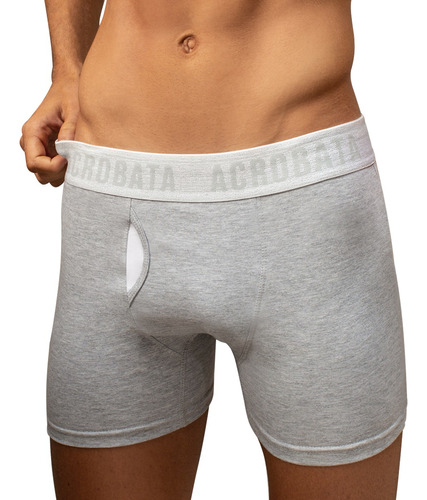 Boxer Acróbata 5048 Algodón Bragueta Combinado Hombre