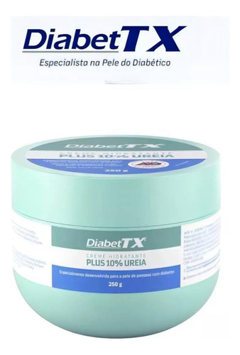 Creme Hidratante Plus 10% Uréia Diabettx 250g Goicoechea