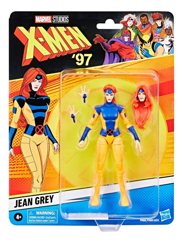 Figura Jean Grey X-men 97 - Marvel Legends Marca Hasbro