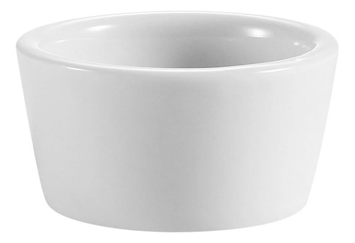 Ramekin Redondo De Porcelana Súper Blanca De 2 Onzas, ...