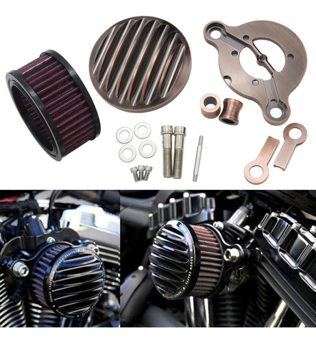 Sistema De Filtro De Admisión Para Harley Sportster 883