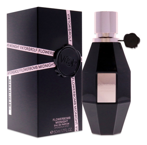 Perfume Viktor And Rolf Flowerbomb Midnight Edp 50ml Para Mu