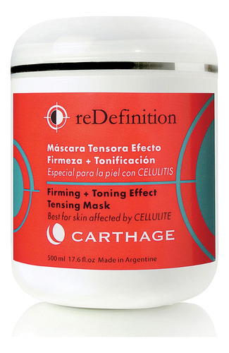 Carthage Mascara Tensora Firmeza Tonificacion Celulitis X500