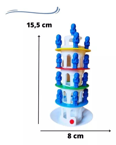 Brinquedo Jogo Torre Maluca Caiu Perdeu Jogo De Estratégia - Alfabay - Cubo  Mágico - Quebra Cabeças - A loja de Profissionais e Colecionadores!