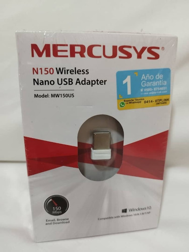 Tarjeta De Red Usb N150 Wireless Nano Usb Adapter