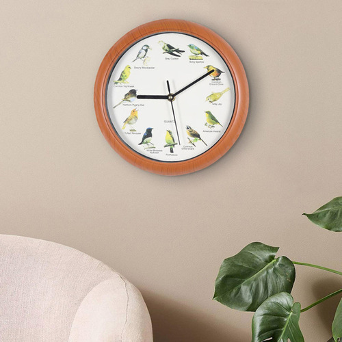 Relojes De Pájaros Con Sonidos, Reloj De Pared De Pájaro