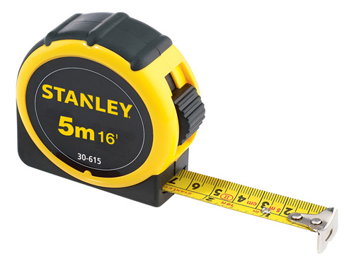 Stanley 30-615, Flexometro Global Plus 5m X 3/4''