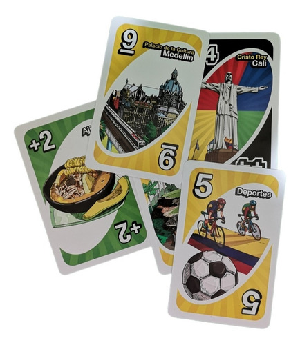 Juego De Cartas Uno Colombia