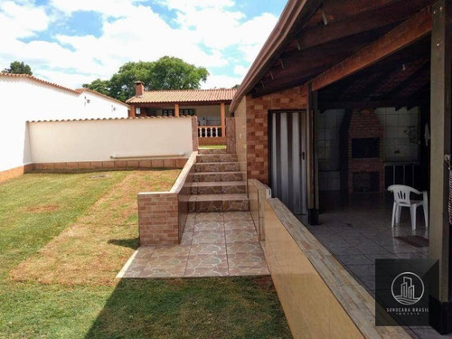 Chácara Com 3 Dormitórios À Venda, 1030 M² Por R$ 550.000,00 - Residencial Alvorada - Araçoiaba Da Serra/sp - Ch0011