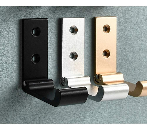 5 Ganchos Para Ropa Abrigo Montados Pared Aleación Plegable