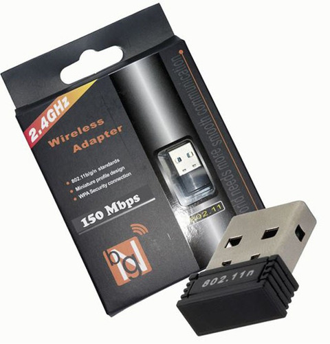 Pack 6x Adaptador Nano Usb Wifi Colores Hasta 150 Mts