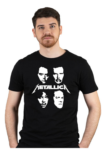 Remera - Metallica - Algodón 1ra Calidad