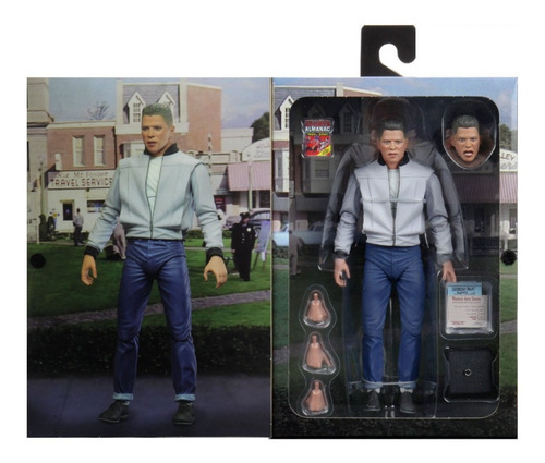 Back Future Biff Tannen Ultimate Neca Original Filme