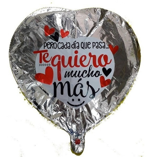 Globos Metalicos Frases De Amor 45cm