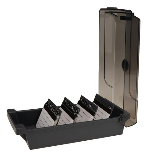 1 Pieza De Caja De Elegante De Plástico Para Tarjetas De