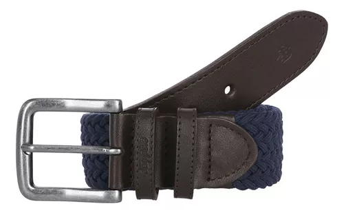Cinturon Hombre Textil Marino Guante Ci1343 Colores azul Tallas L