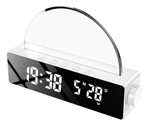 Reloj Despertador Con Lámpara Solar For Mesilla De Noche Co