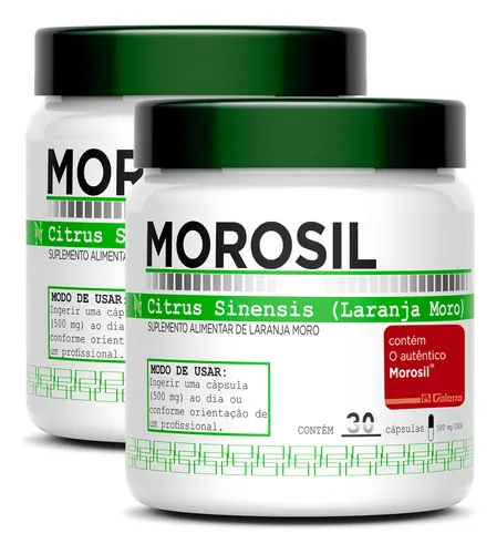 comprar 02 Unidades Do Morosil Galena Original 500mg - Fórmula Exclusiva Com Máxima Absorção - 60 Doses