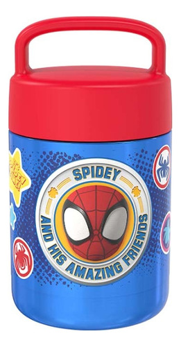 Contenedor De Acero Inoxidable Spider Man